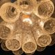 Lampe Plafonnier en Verre Allemande du Milieu du Siècle par Doria Leuchten, années 1960