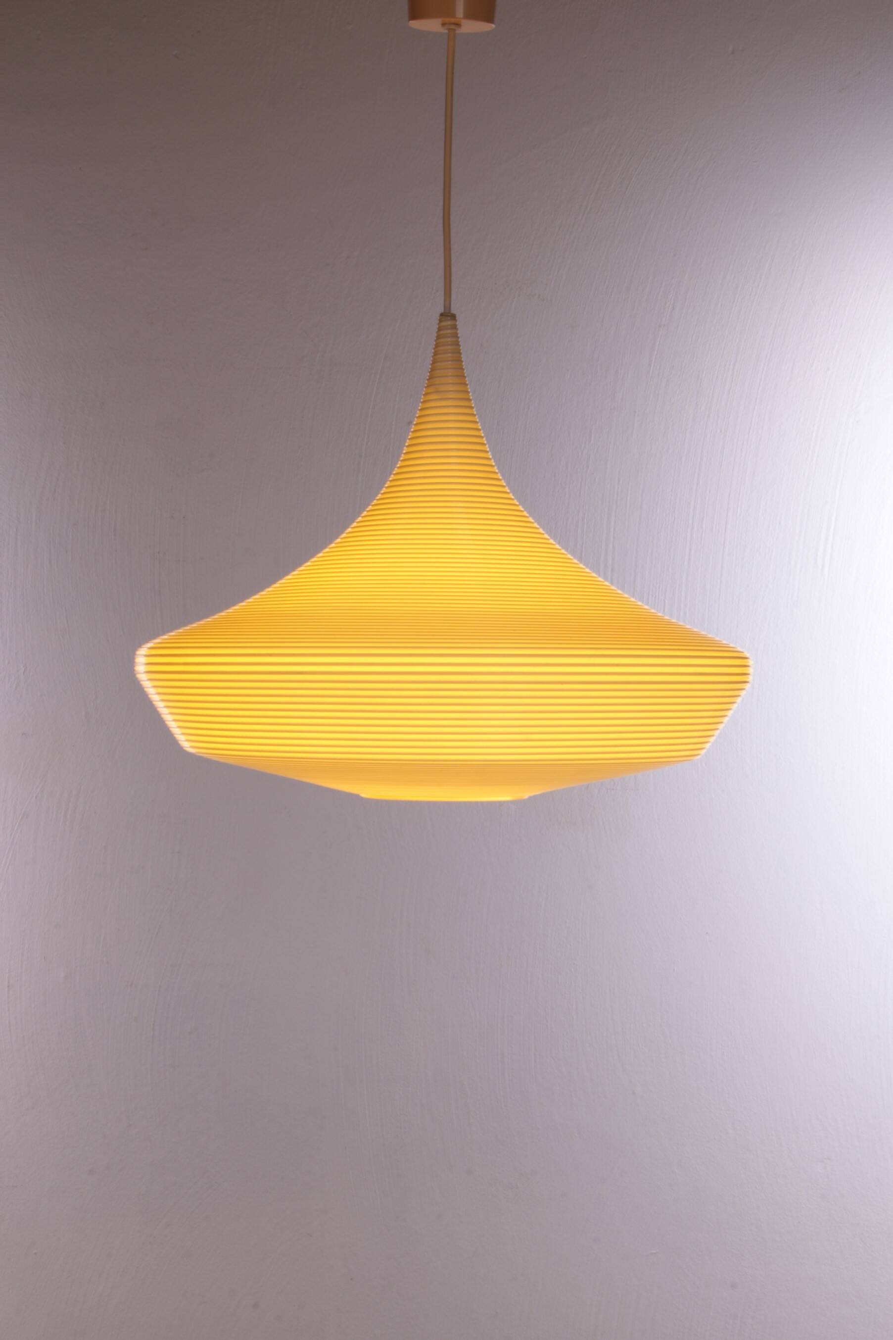 Vintage Pendant Lamp by Yasha Heifetz for Rotaflex Heifetz, 1960s
