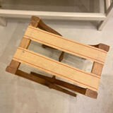 Old hotel luggage installation