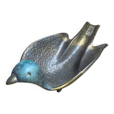 Dove ashtray in brass, Sabra, Israel, mid 20th century.