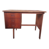 Vintage Scandinavian-inspired teak desk