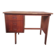 Vintage Scandinavian-inspired teak desk