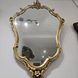 Large gilded baroque mirror
