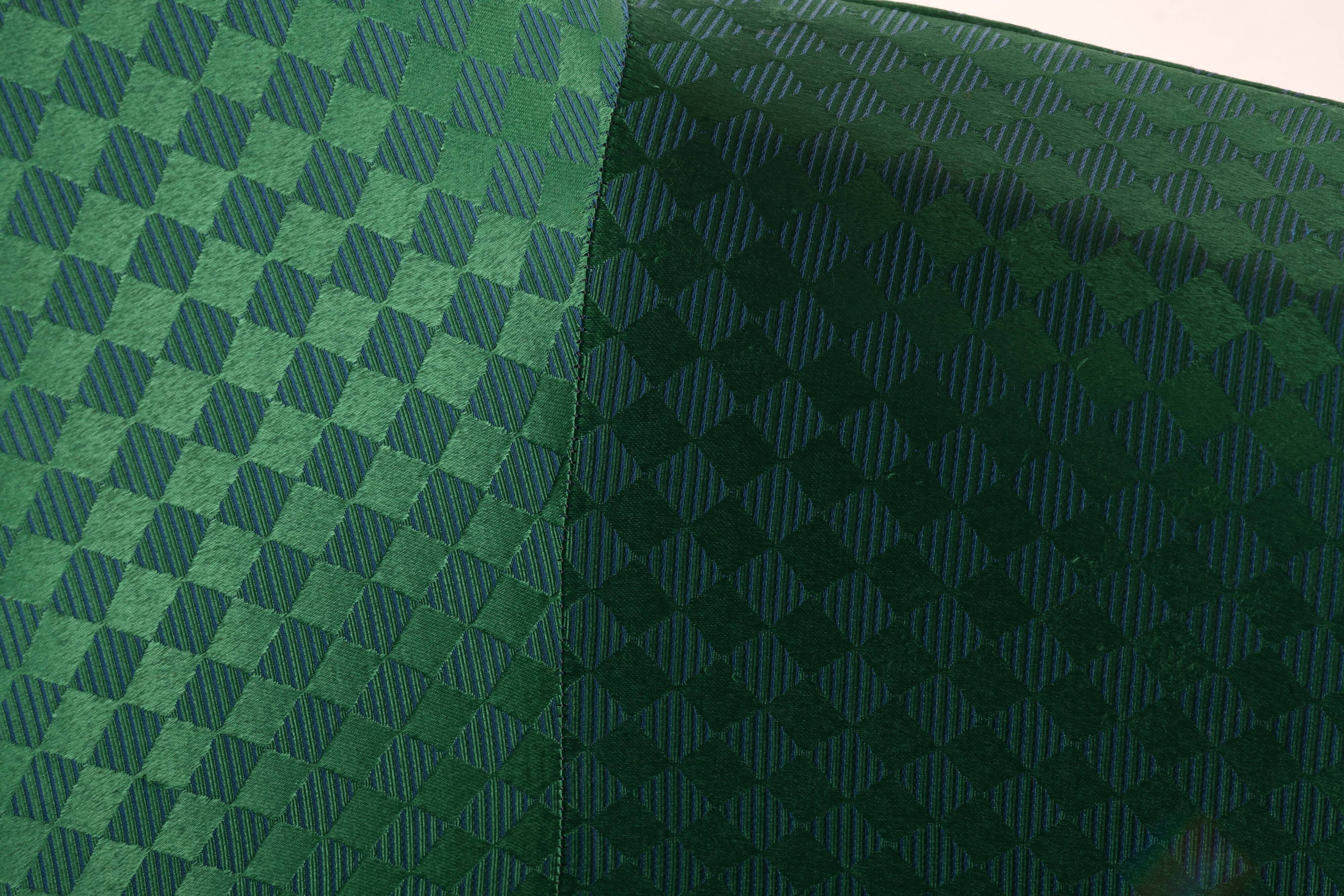 Asymmetrical Art Deco style chaise longue