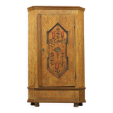 Cabinet de mariée peint d'art populaire, 1815