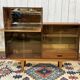 1970s teak English bar
