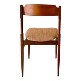 6 walnut chairs, Model 104, by Gianfranco Frattini for Cassina, Italy, 1960s.