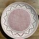 Gien cake dish model Aurelie red