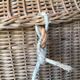 Wicker basket or box to the 1950s couture