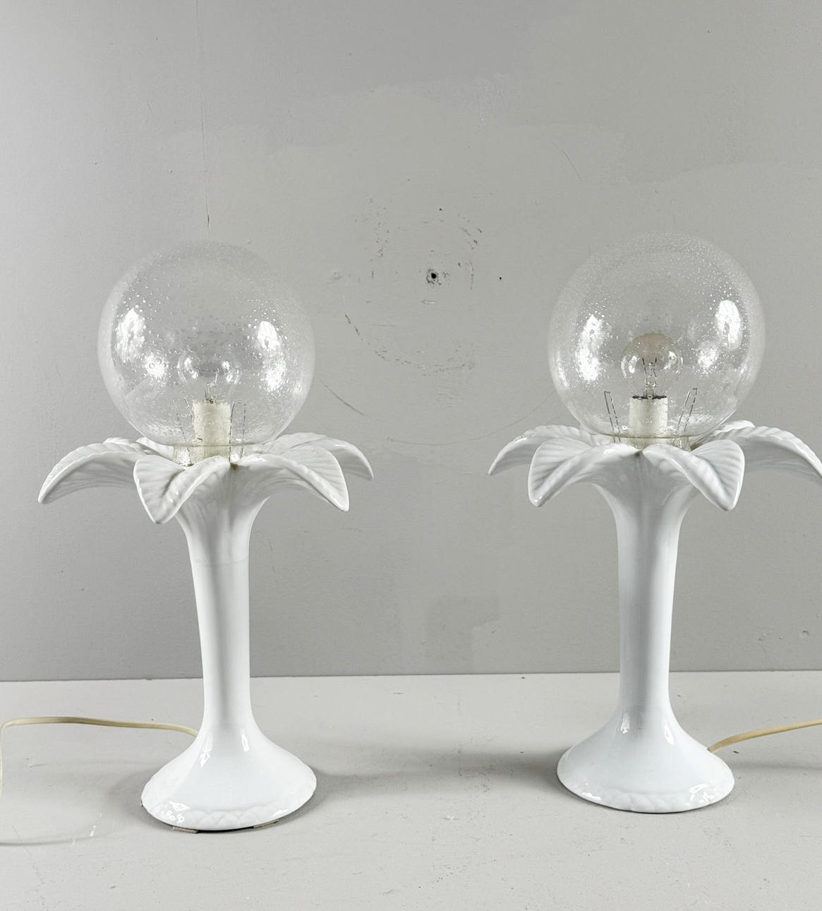Michael Anderson. In the style of. Pair of table lamps, Hollywood Regency, 1970s.