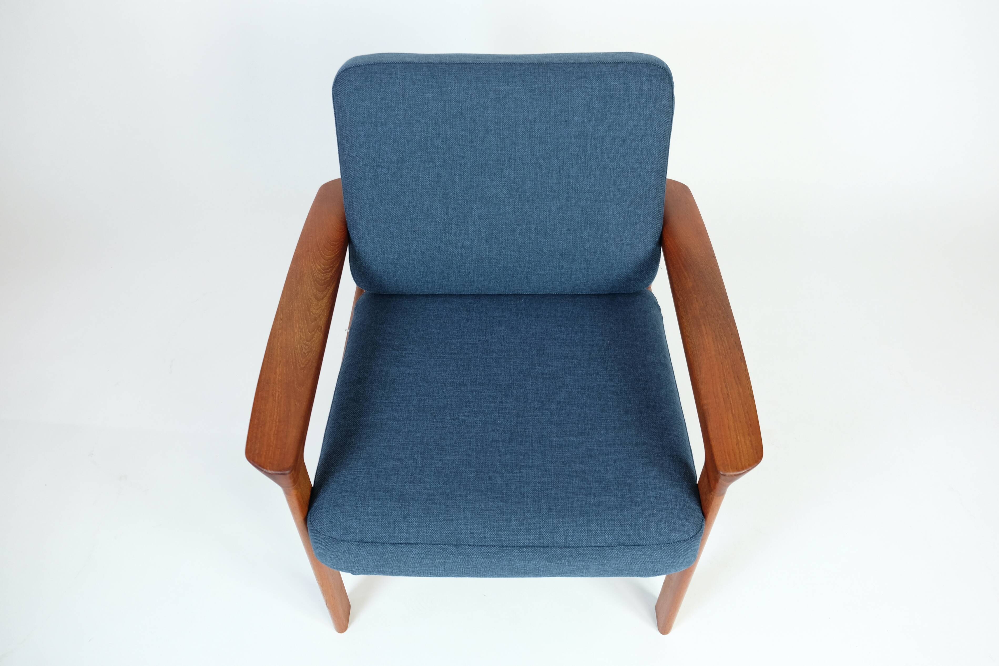 Danish Teak Armchair Mod. Borneo by Sven Ellekaer for Komfort, 1960s