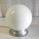 Ceiling lamp opal globe 50s 60s