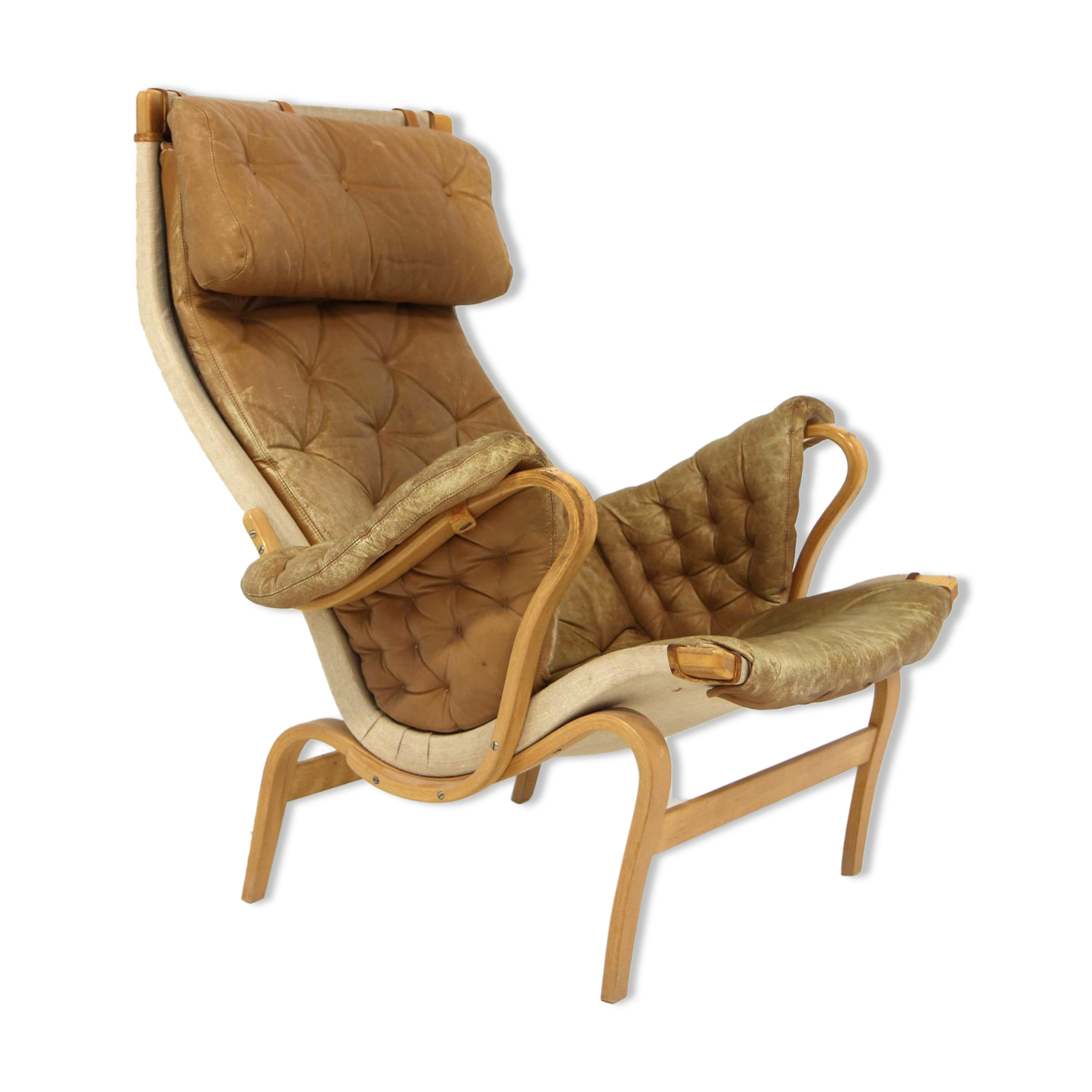 Armchair "pernilla", bruno mathsson, sweden 1960