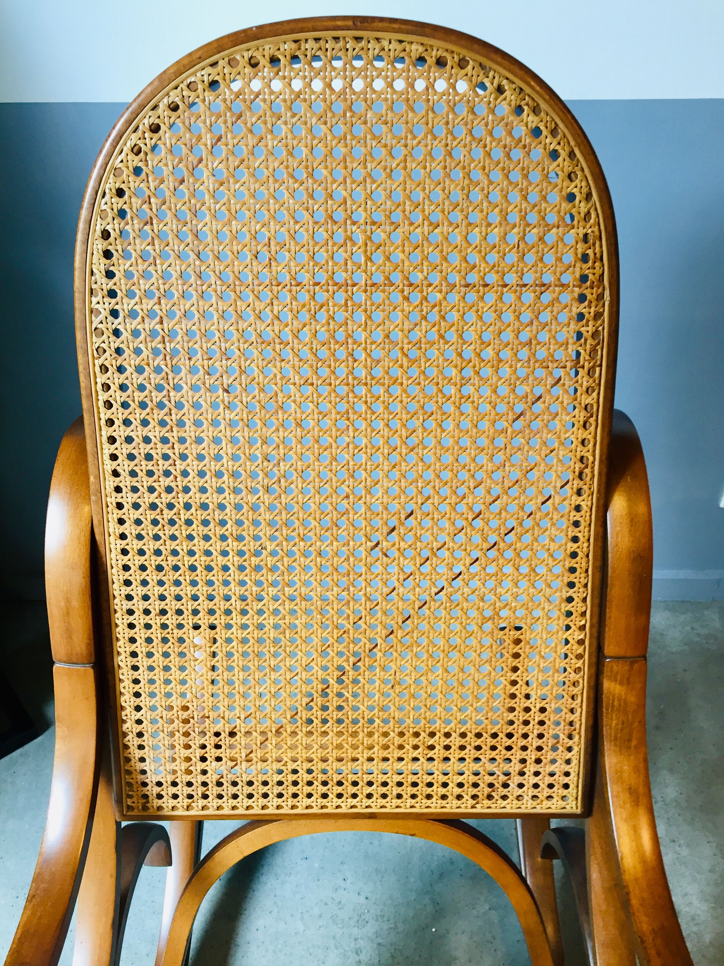 Rocking chair cannage Crassevig