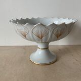 Coupe sur pied en porcelaine Capeans