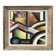 Cubist painting 1950 signed S. Montegnie