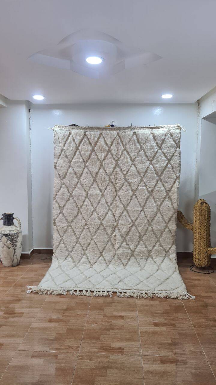 Handmade Berber wool rug 250x150 cm