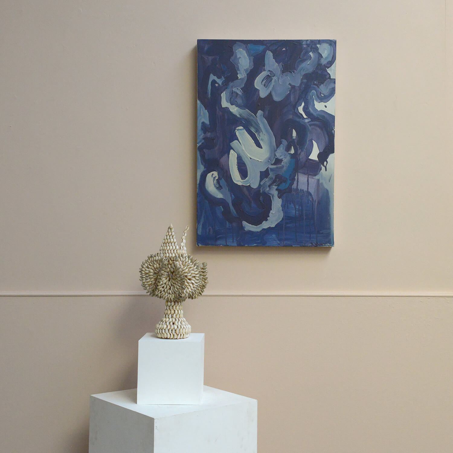 Original Abstract Painting 'The Deep' by Megan Wheatley