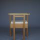 Side chair by Dutch architects in pine, 1960s.