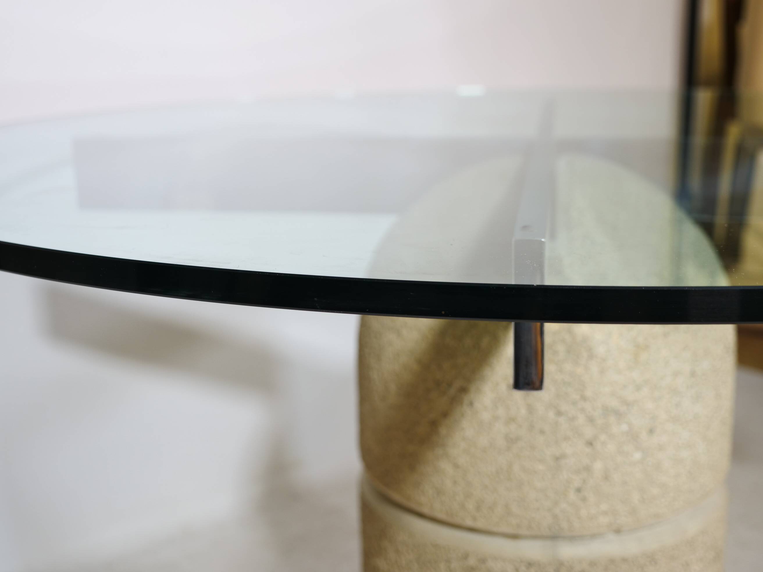 Paracarro Dining Table by Giovanni Offredi for Saporiti Italia, 1970s