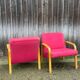 Fauteuils de Joseph-André Motte, modèle 740, édition Steiner, vers 1958.