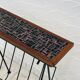 Vintage ceramic magazine table