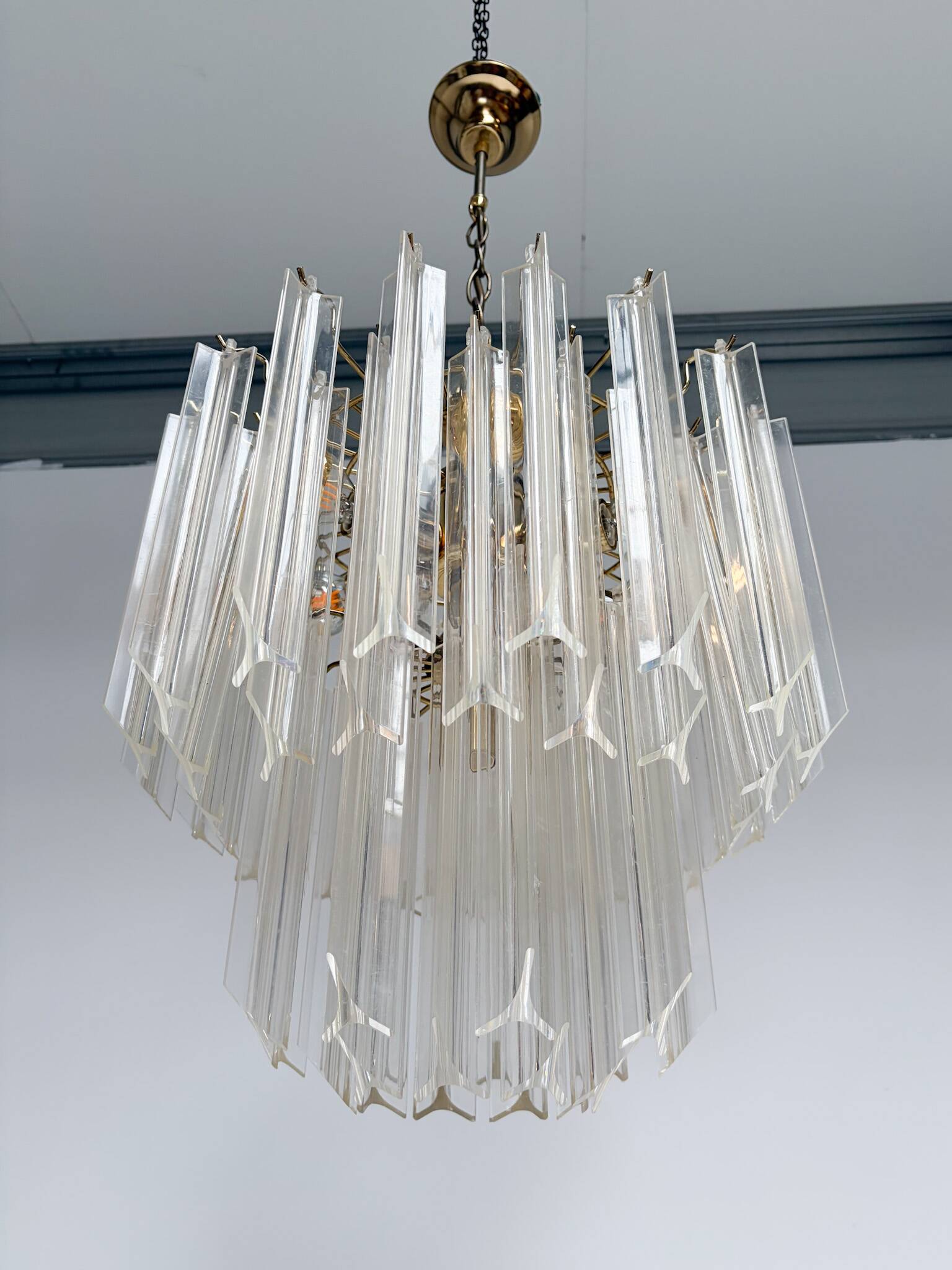 Chandelier autrichien par Orion, années 1970