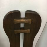 Set of 4 Belgian Brutalist Dining Chairs from De Puydt, 1970’s