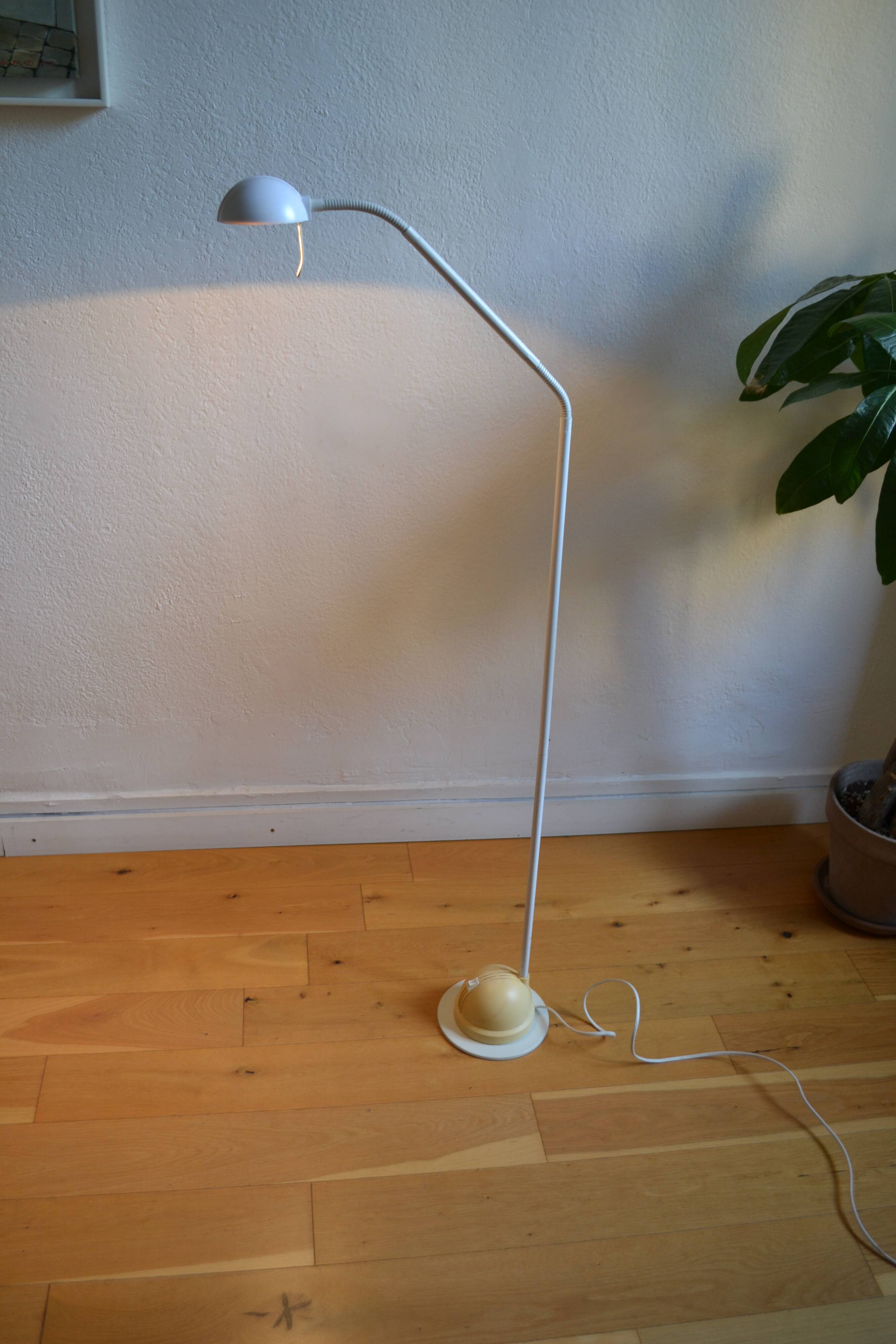 Lampadaire liseuse vintage postmoderniste 1980