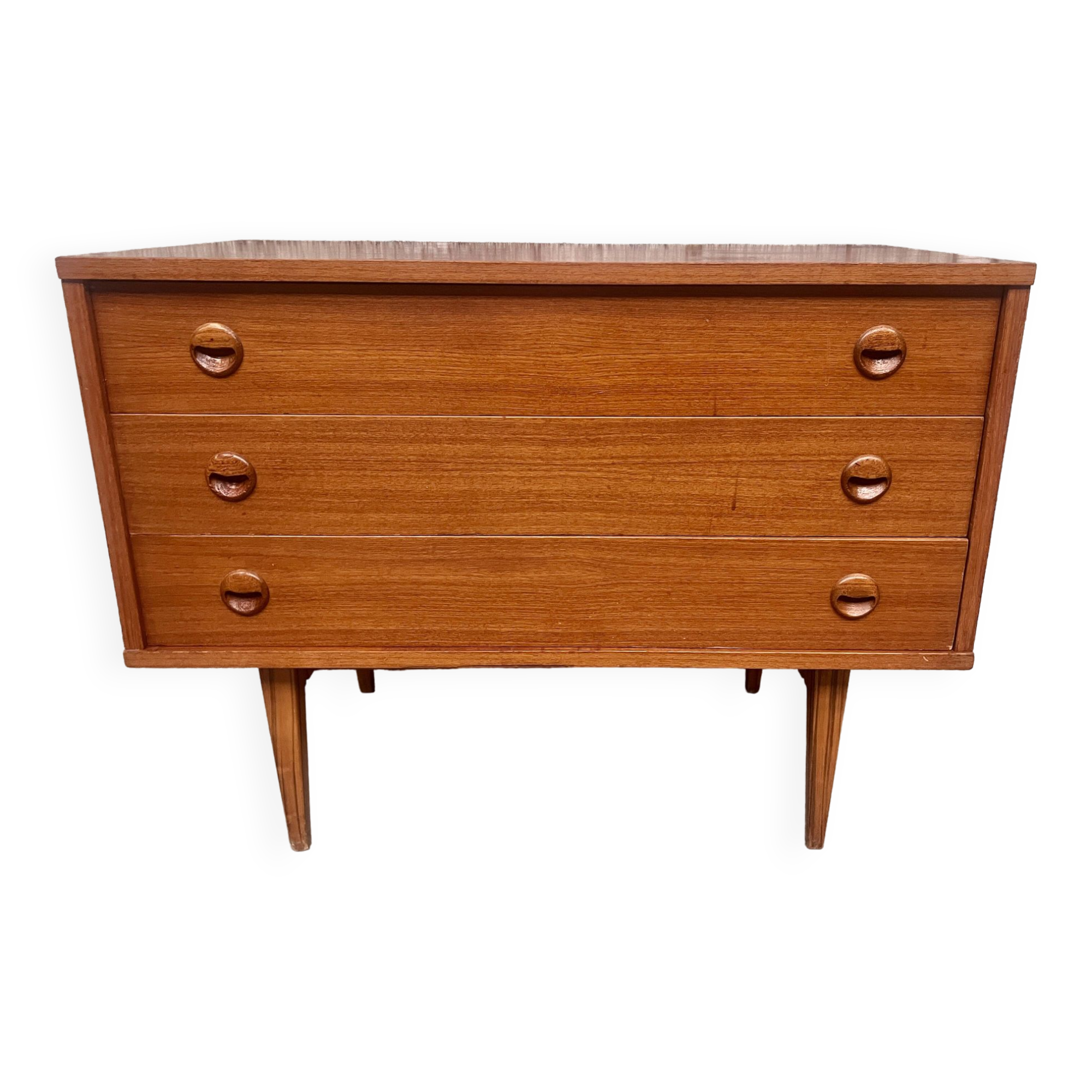 Scandinavian Teak Chest of Drawers by William Watting for Fristho, 1960