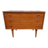 Scandinavian Teak Chest of Drawers by William Watting for Fristho, 1960