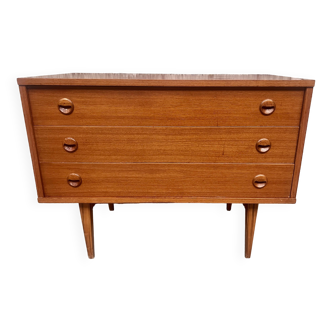 Commode Scandinave en Teck par William Watting pour Fristho, 1960