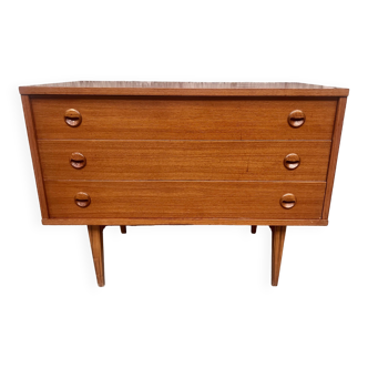 Scandinavian Teak Chest of Drawers by William Watting for Fristho, 1960
