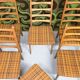 Set of 6 vintage Scandinavian chairs from the 60s/70s.