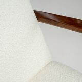 Paire de fauteuils de Jindřich Halabala, fauteuils de salon tchèques du milieu du siècle