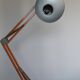 Articulated industrial workshop lamp