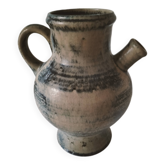 Salins glazed stoneware ewer, model 654, 1960s