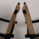 Pair of vintage armchairs by Erich Dieckmann, 1940