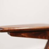 Scandinavian armchair in green velvet