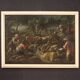 Great painting from the 18th century, Moses Striking the Rock