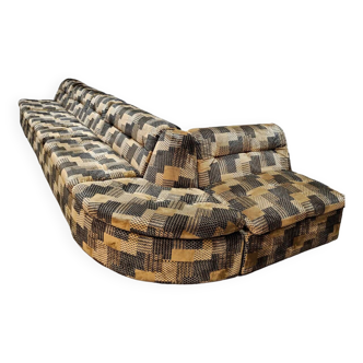 Vintage design modular sofa ‘mix & match patterns'