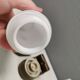 Ceramic bathroom lamp designed by Sigvard Bernadotte for IFÖ Sweden.