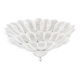 Artistic Contemporary Sanded Glass Flush Mount by SimoEng