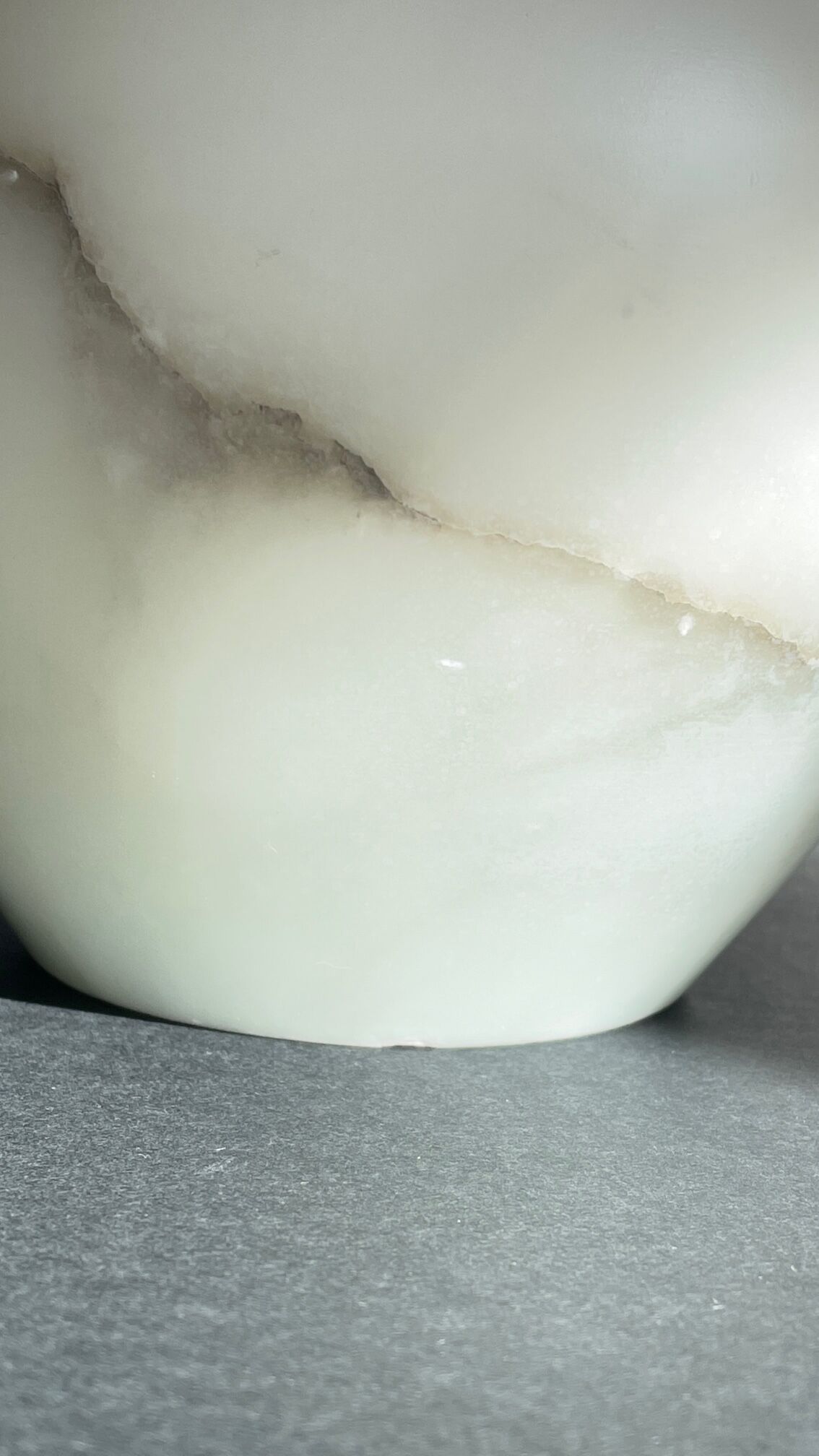 Vase shaped marble marble design 70s