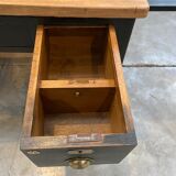 Desk with showcase