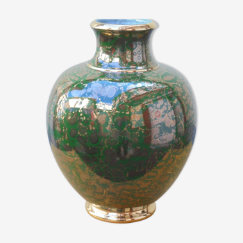 Vase Sèvres de style art deco de Mazeaud et Faverot des années 50