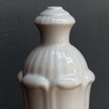 Pied de lampe en porcelaine blanche