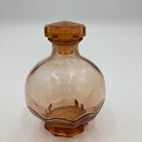 Pink glass shot decanter