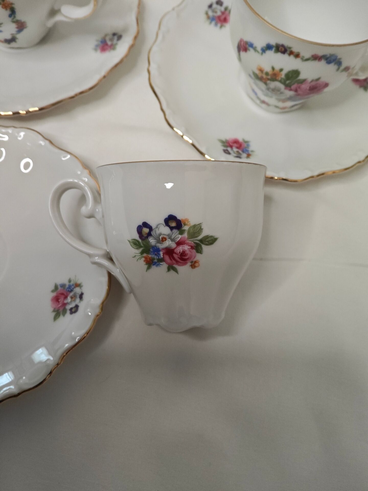 Tasses à thé Bavaria