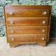 Commode vintage - poignées fleurs